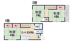 川西市美園町テラスハウス 東側