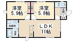 錦松台平屋