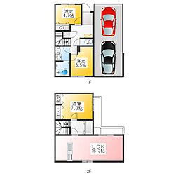 (仮称)牛浜テラスハウスB棟 B2