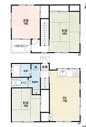 府中市押立戸建 1