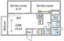 ハルモニア武蔵台 303