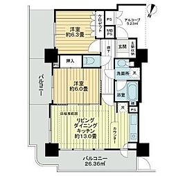 ライオンズステージ府中シティタワー 2209