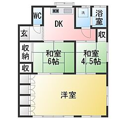 小倉貸家B棟 1