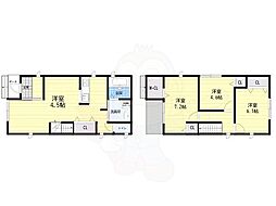 吹田市山手町１丁目の一戸建て
