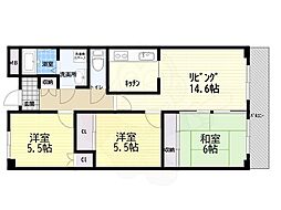 ヒルサイドガーデン千里山 107