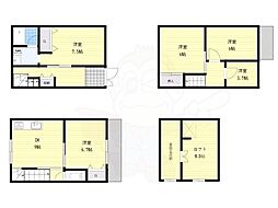 吹田市垂水町2丁目の一戸建て