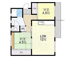 粟生第2住宅38棟 504