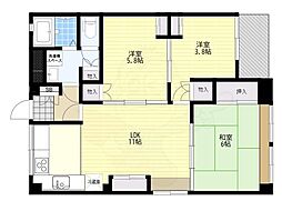 公社千里津雲台団地A-22棟