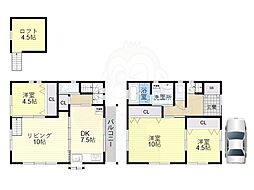 箕面市瀬川４丁目の一戸建て
