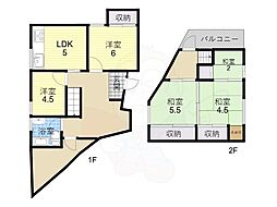 伊丹市大鹿４丁目の一戸建て