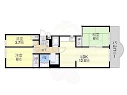 コスモハイツ瑞ヶ丘 306