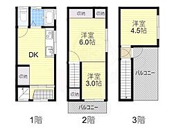 都島北通2丁目貸家