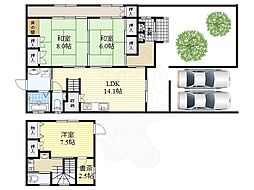 大阪市淀川区三津屋南１丁目の一戸建て