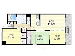 ディアコート新大阪 402