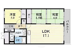 ファミールハイツ北大阪1号棟 1013