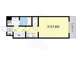 レジュールアッシュ江坂 204