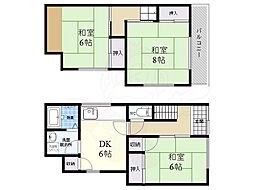 枚方市高田2丁目の一戸建て