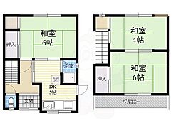 枚方市北中振１丁目の一戸建て