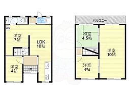 四條畷市雁屋北町の一戸建て