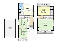 枚方市藤阪元町３丁目の一戸建て