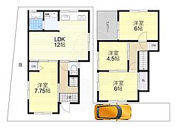 枚方市茄子作2丁目の一戸建て