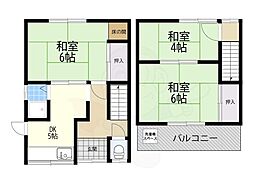 枚方市北中振1丁目の一戸建て