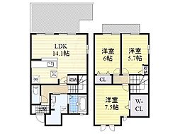 交野市妙見坂７丁目の一戸建て