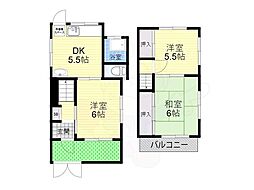 富松町4丁目貸家