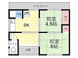 上ノ島町1丁目連棟平屋