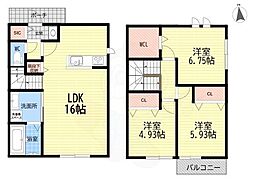 (新築)尼崎市西昆陽2丁目戸建貸家