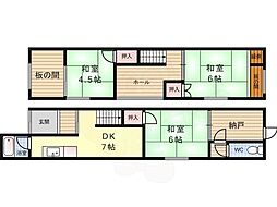 大阪市淀川区三津屋北２丁目の一戸建て