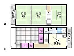 西淀川区佃5丁目貸家 1