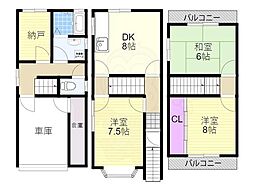 大阪市西淀川区中島１丁目の一戸建て