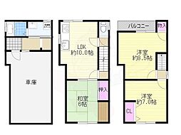 大阪市西淀川区福町２丁目の一戸建て