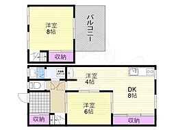 東大物町2丁目貸家