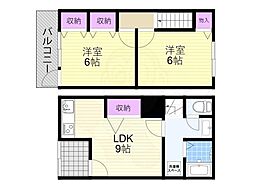 大阪市西淀川区野里１丁目の一戸建て