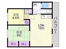 新北野コーポA棟 514