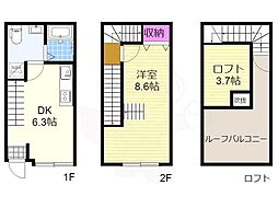 大阪市西淀川区福町２丁目の一戸建て