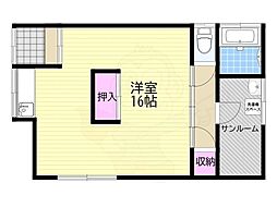 竹島3丁目貸家 1