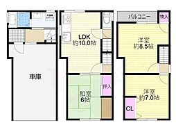 大阪市西淀川区福町２丁目の一戸建て