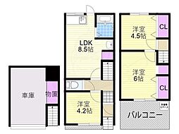 田川北2丁目貸家