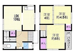 大阪市西淀川区福町２丁目の一戸建て
