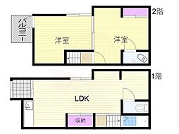 大阪市淀川区三津屋南１丁目の一戸建て