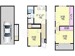三津屋北2丁目貸家 1