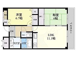 プリムヴェール瓜破 505