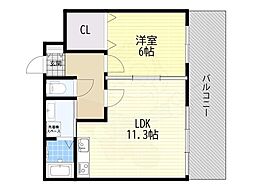 ノースランジェ長原 107