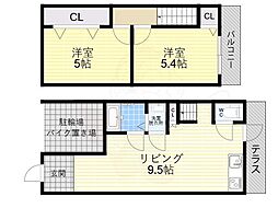 瓜破西1丁目貸家