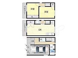 瓜破7丁目戸建て