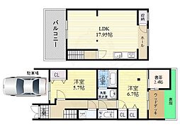 大阪市平野区西脇２丁目の一戸建て