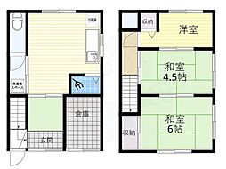 摂津市一津屋2丁目の一戸建て